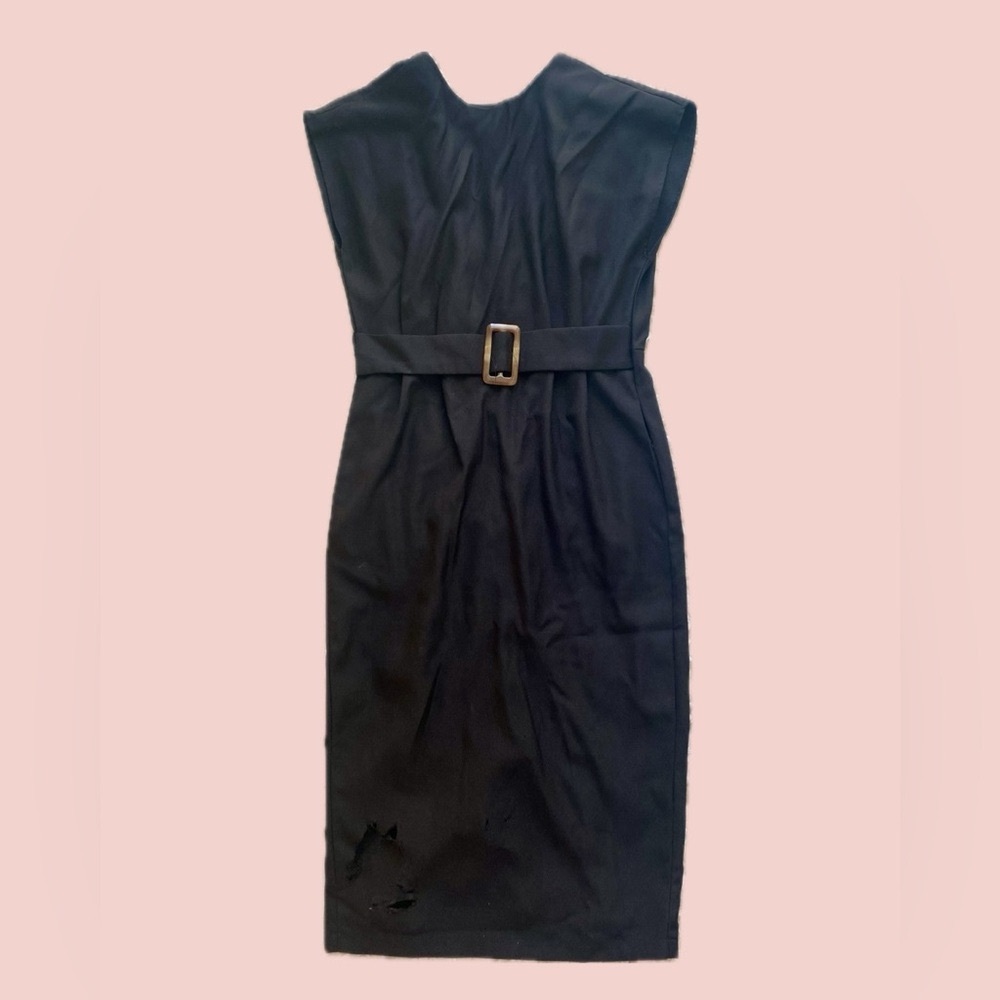 Elegant Black Pencil Dress